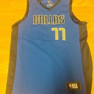 Doncic Dallas Jersey (with large flaw)